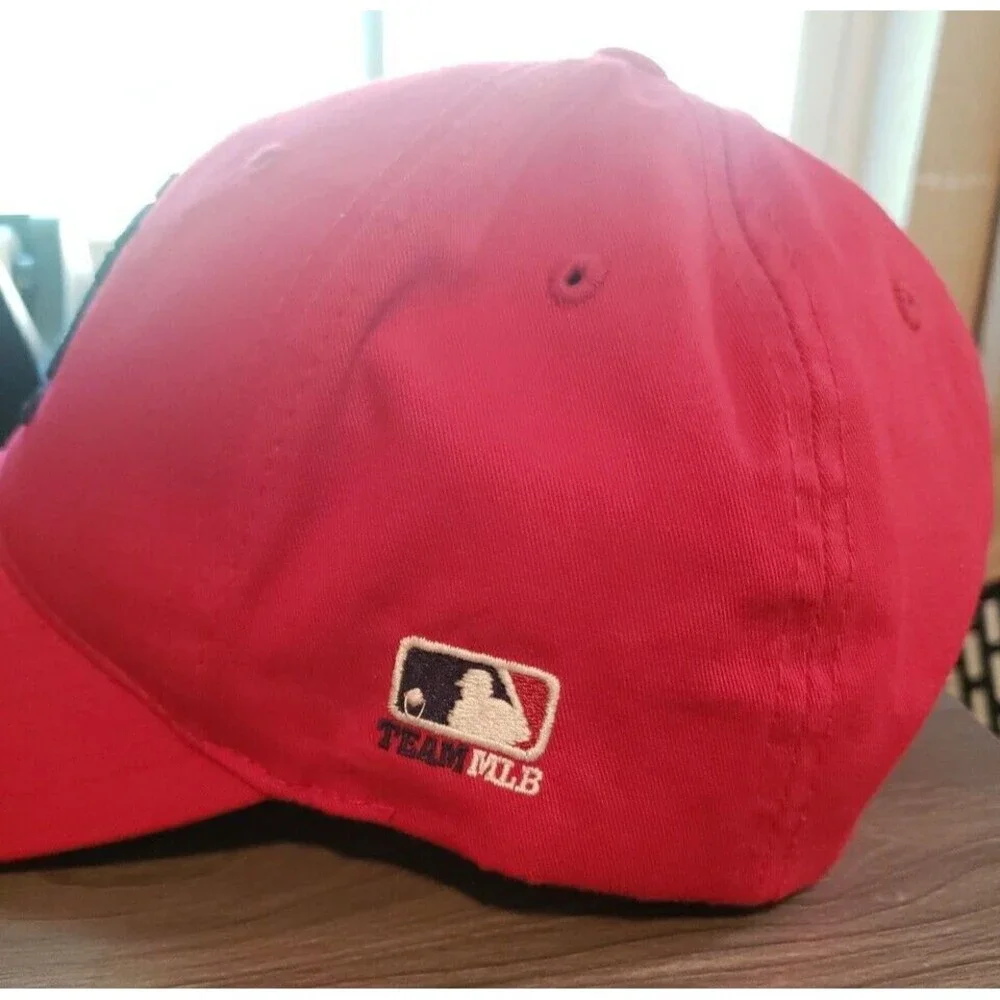 St Louis Cardinals Hat Cap Strap Back Mens MLB Baseball Outdoor Cap Red - Picture 2 of 7